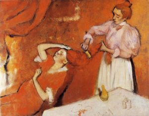 Edgar Degas, L'acconciatura